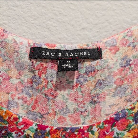 Zac & Rachel Sleeveless Tiered Top - Medium - Picture 2 of 6